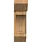 Ekena Millwork Imperial Slat Rough Sawn Bracket w/ Offset Brace, Western Red Cedar, 8"W x 22"D x 26"H BKT0806X22X26IMP06RWR - alternate 2